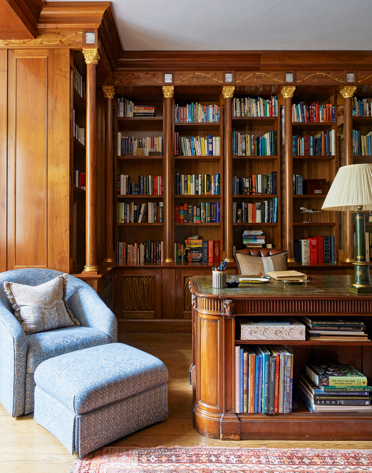 Caroline Winters house library