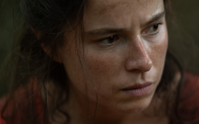 Jessie Buckley as Agnes Hathaway in Hamnet