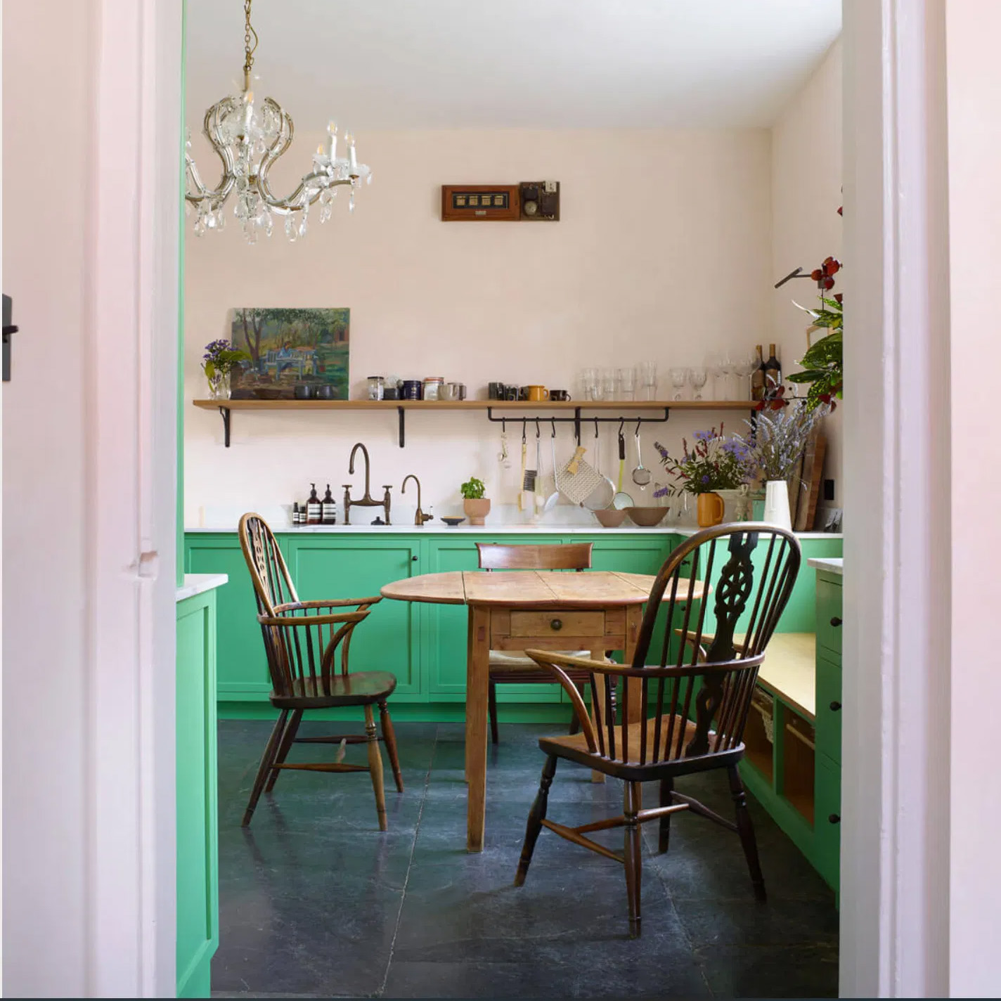 Green kitchen ideas