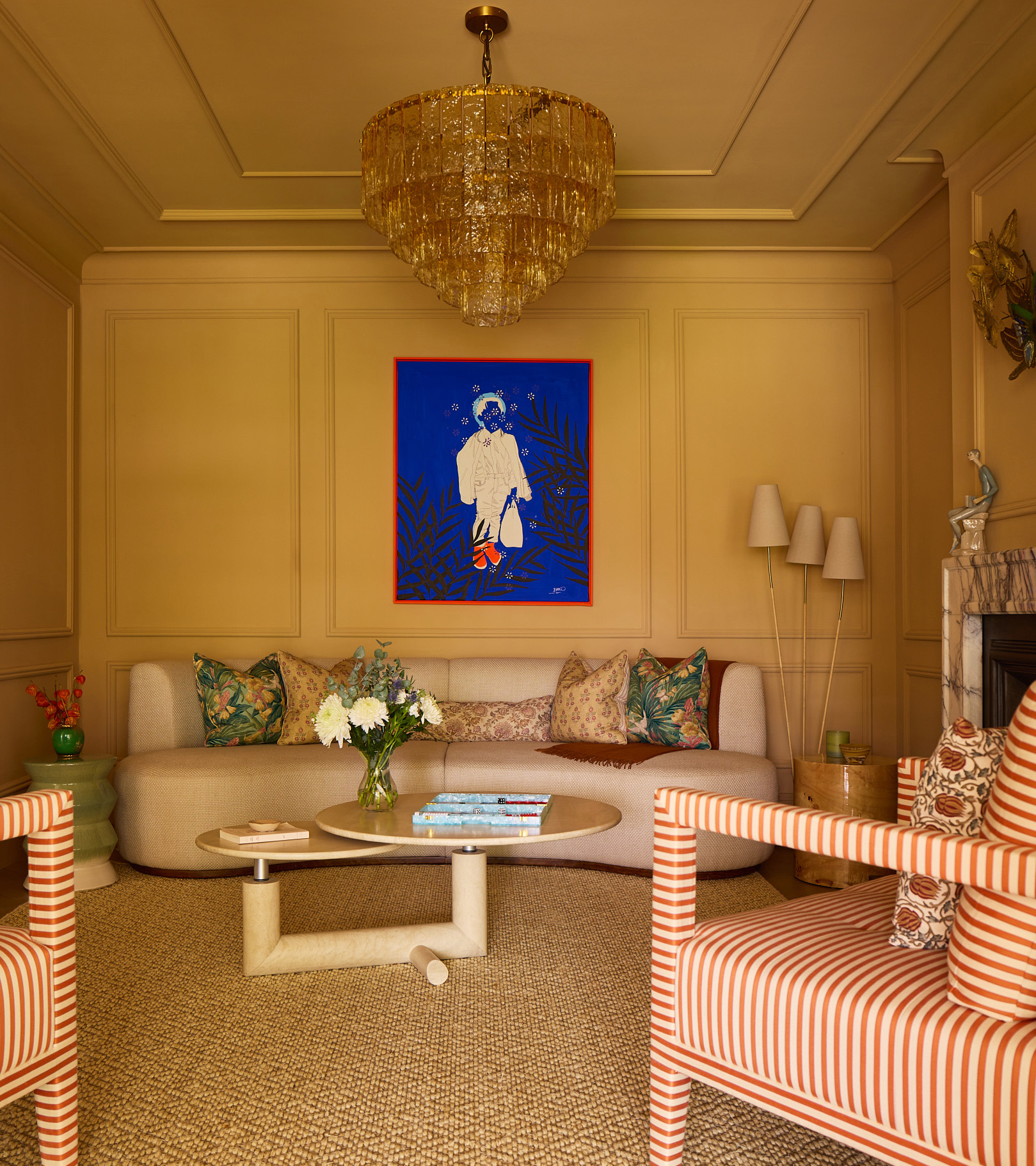 yellow sitting room