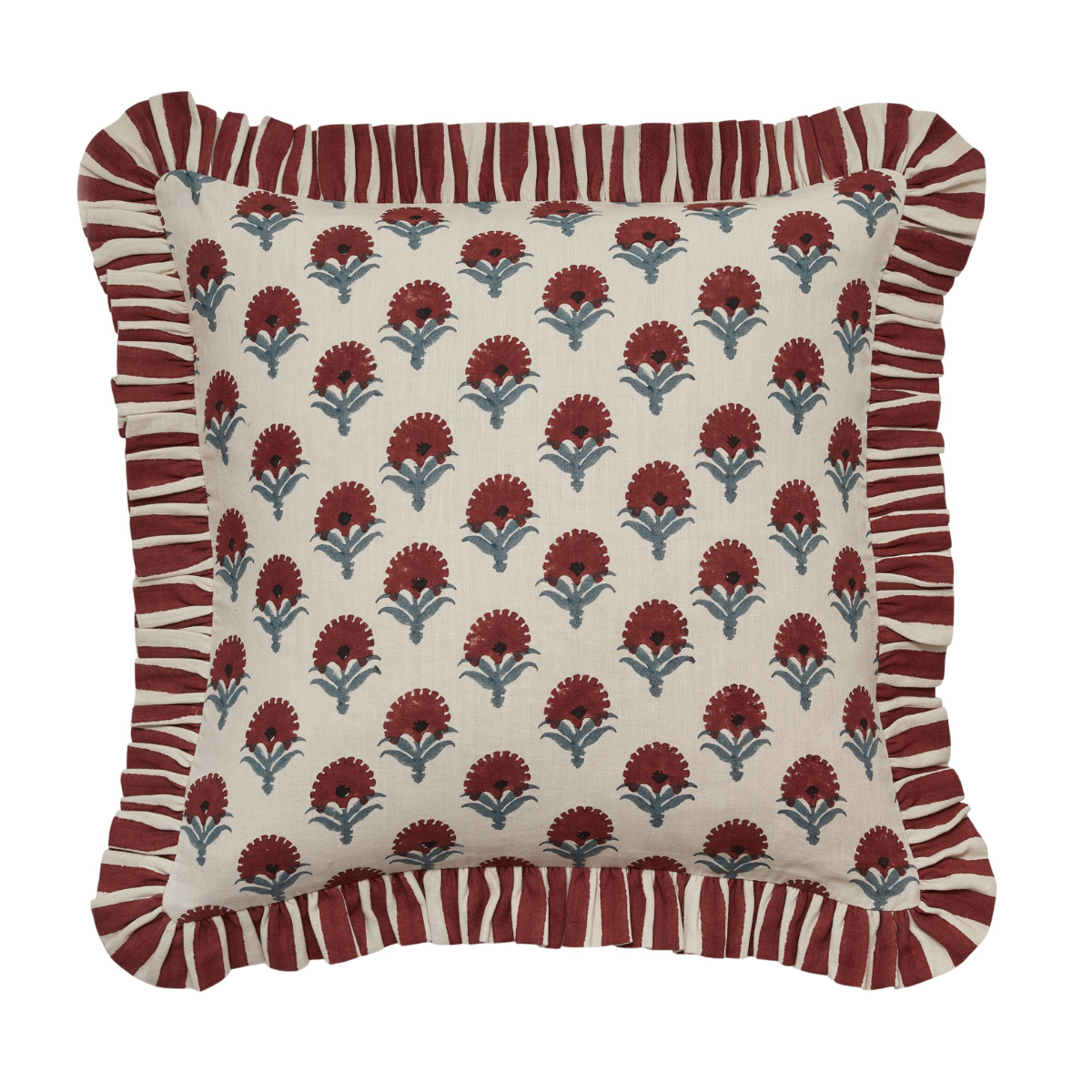 oka cushion rd ruffle