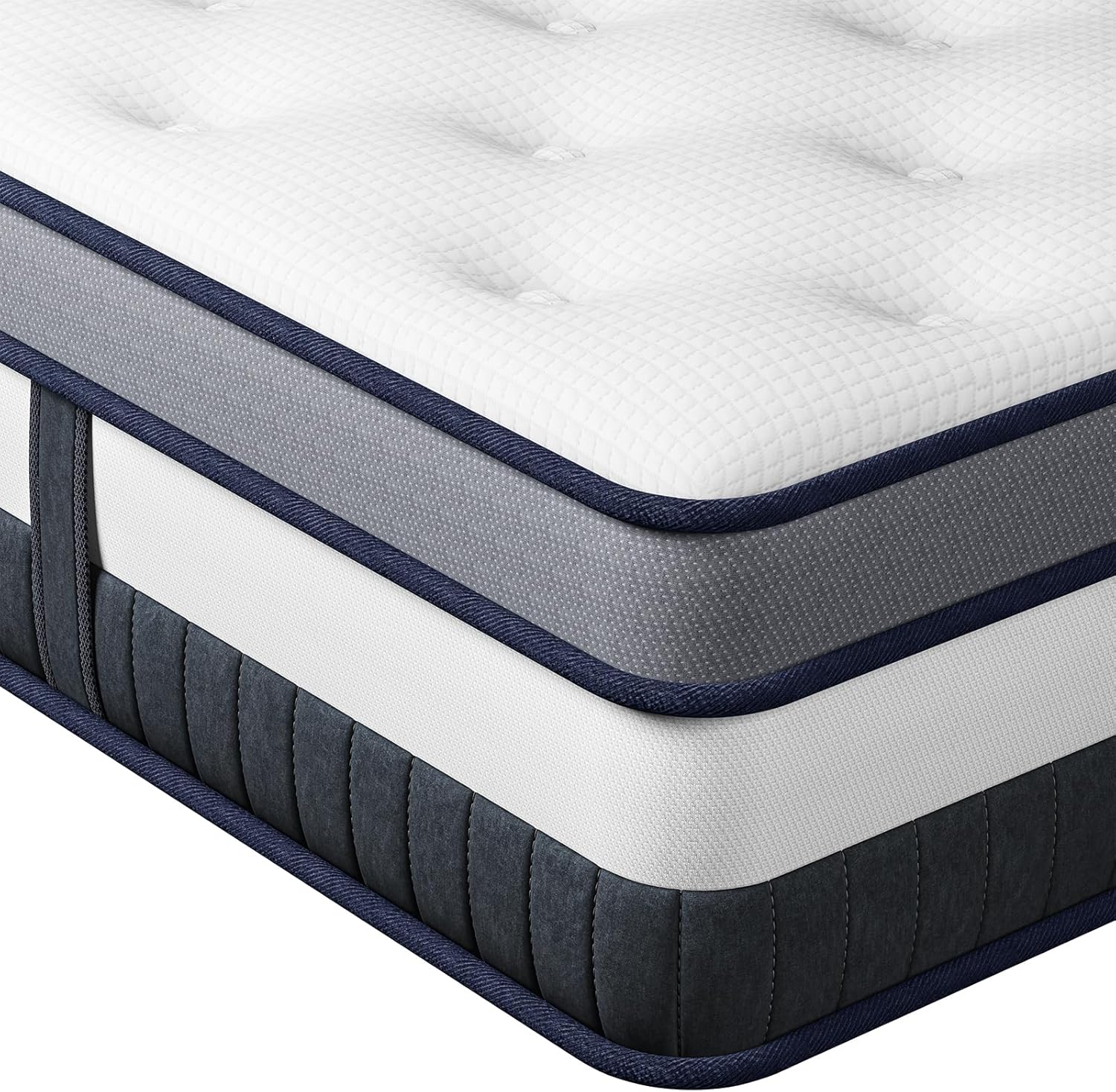 Vesgantti 4FT6 Double Mattress pictured on a white background