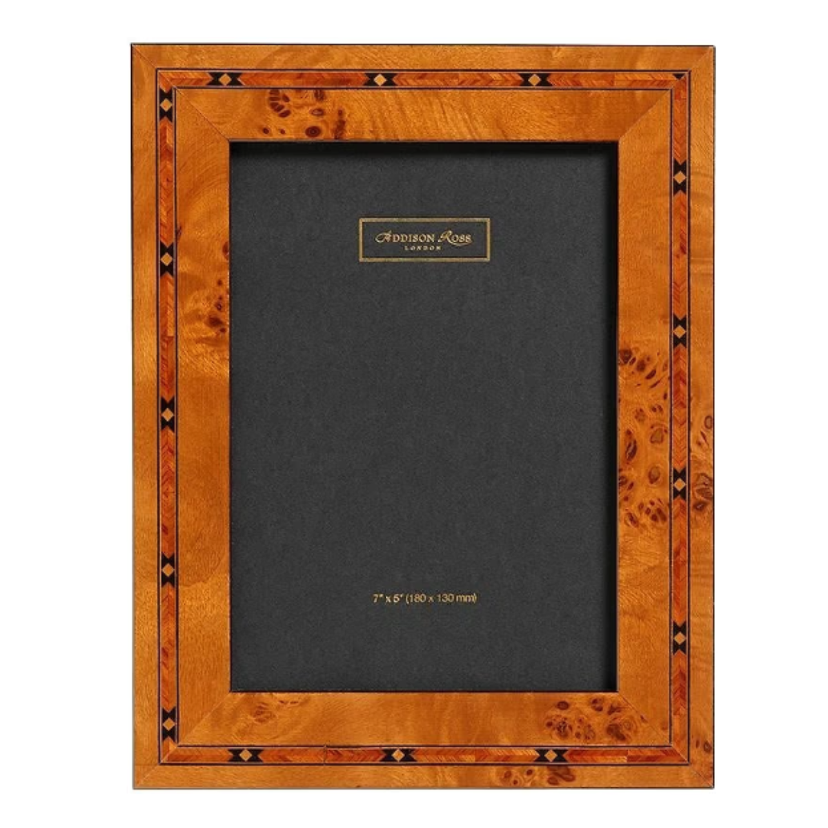 warm wooden photo frame