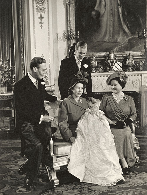 Baron, The christening of HRH The Prince of Wales (future King Charles III), 1948
