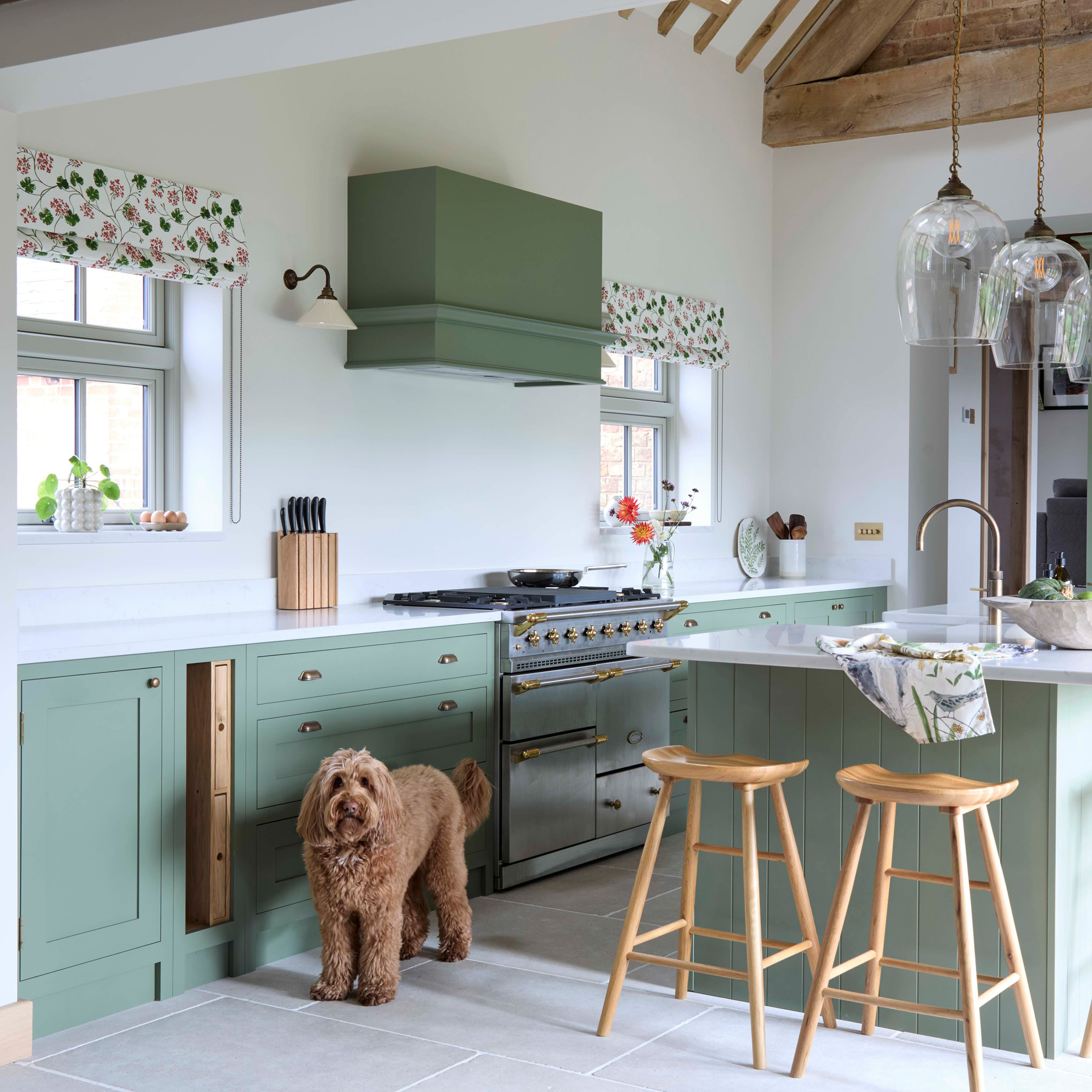 Green kitchen ideas