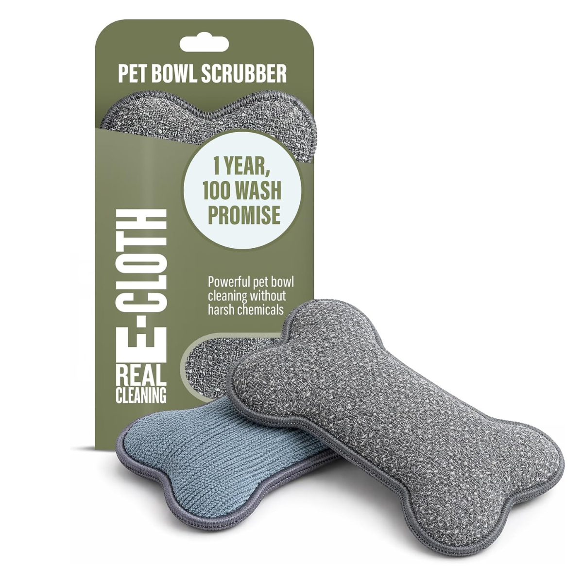 bone shaped pet bowl scubbers