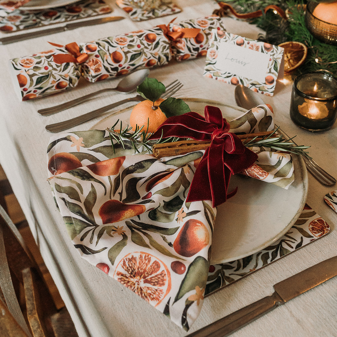 christmas table