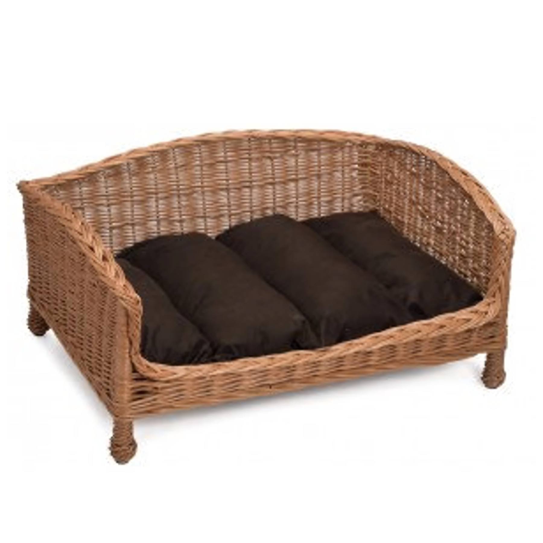 Luxury Wicker Pet Bed Settee