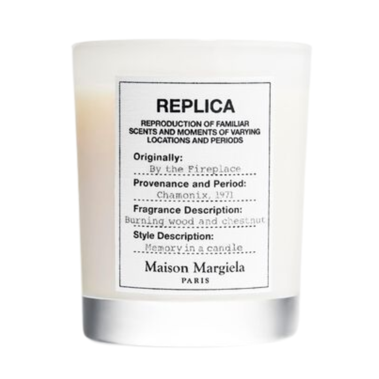 fireplace candle