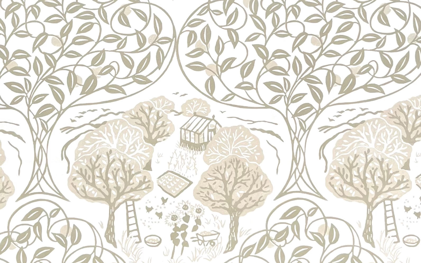 fiona howard the orchard wallpaper collection