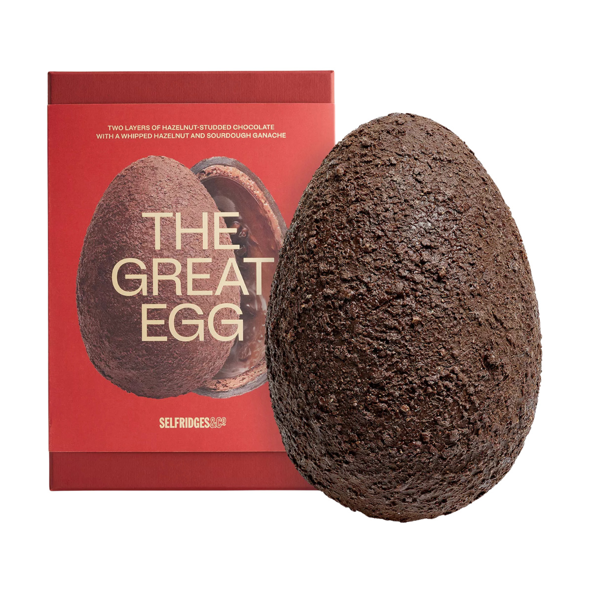 Selfridges The Great Hazelnut Praline and Toasted Sourdough Easter Egg