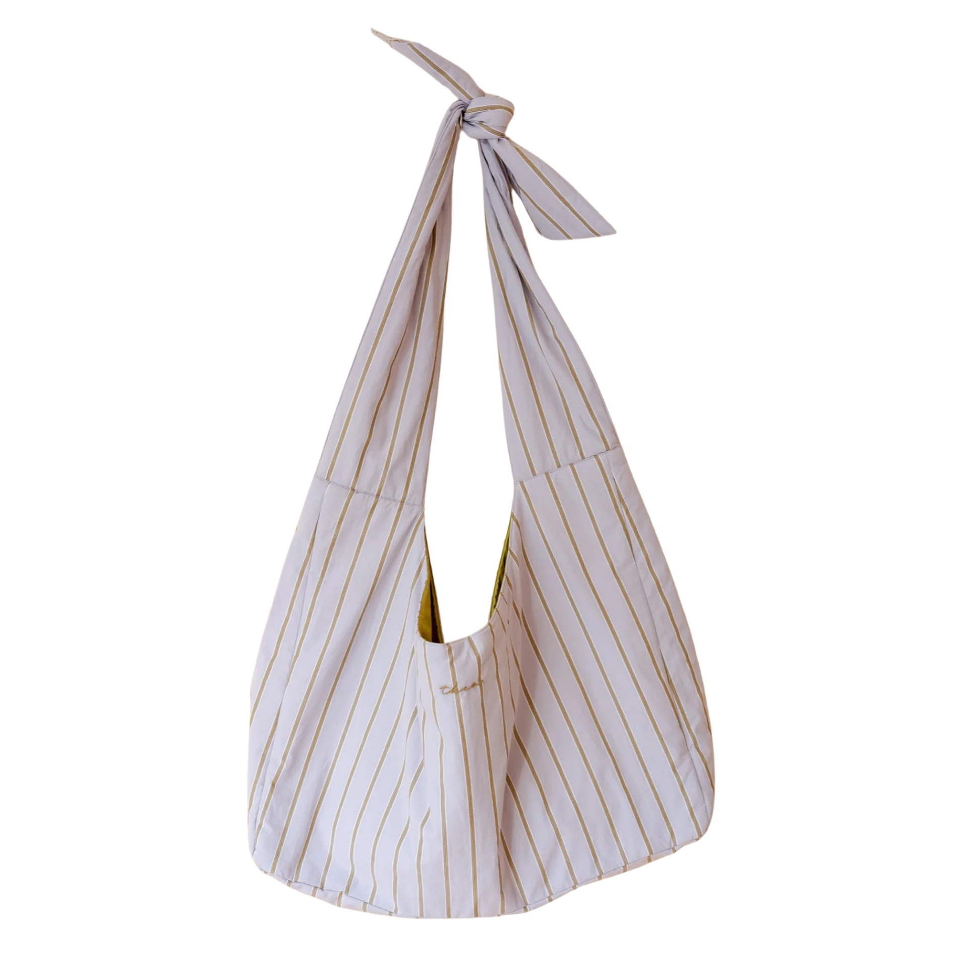 tbco Large cotton Knot Bag pictured gift for host on a white background