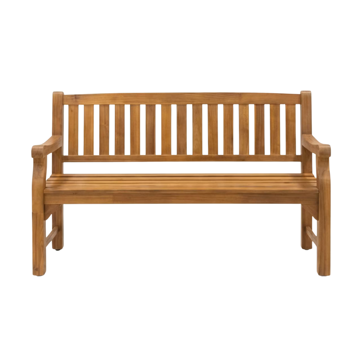 wooden garden bench