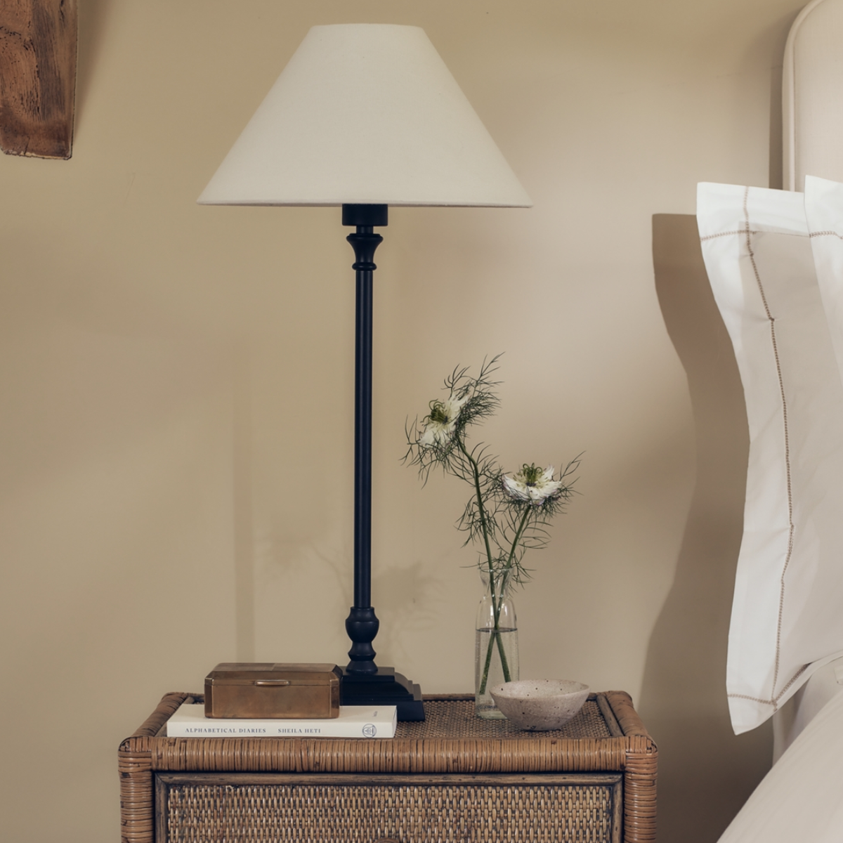 the white company harris table lamp