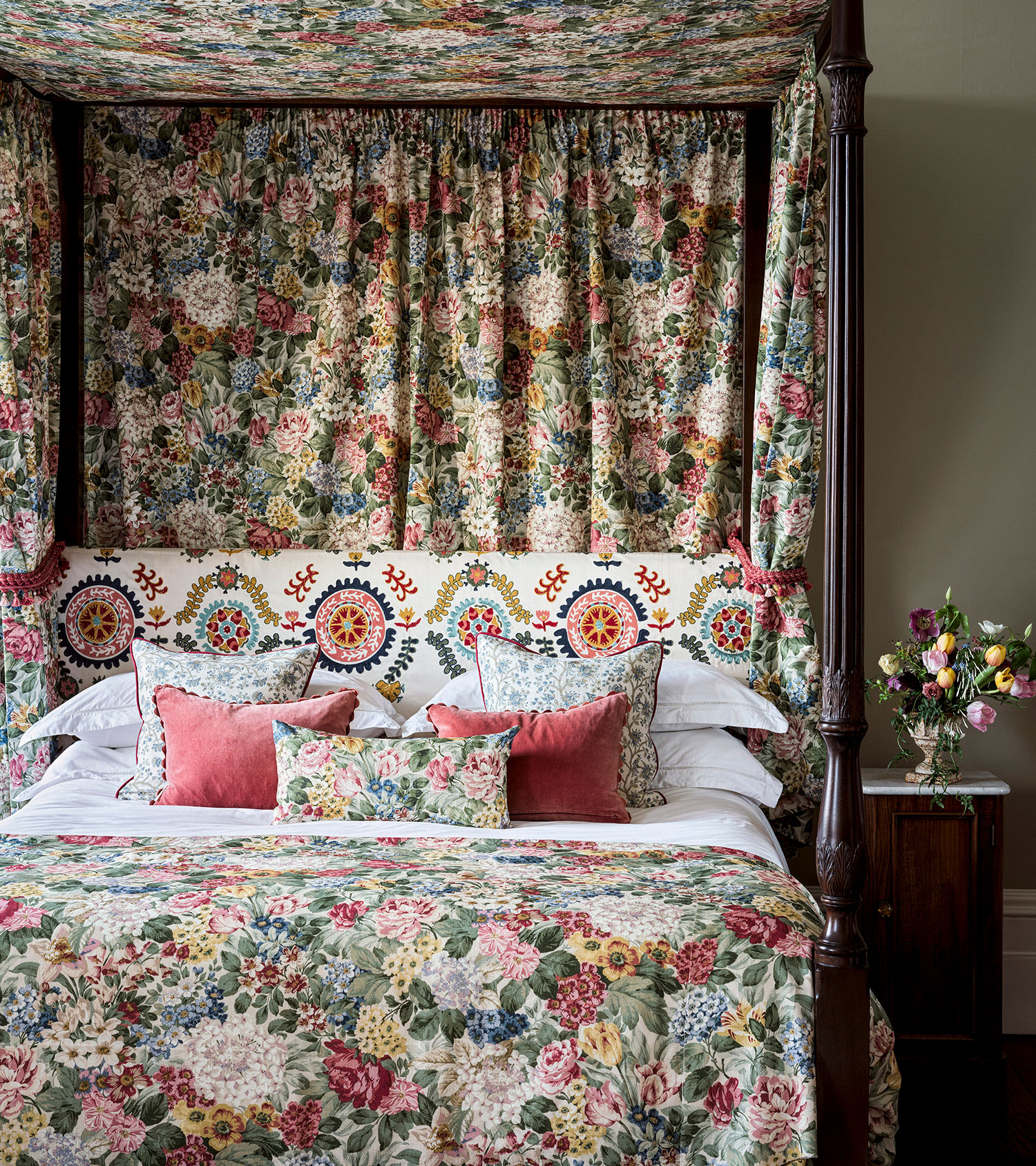 floral bed