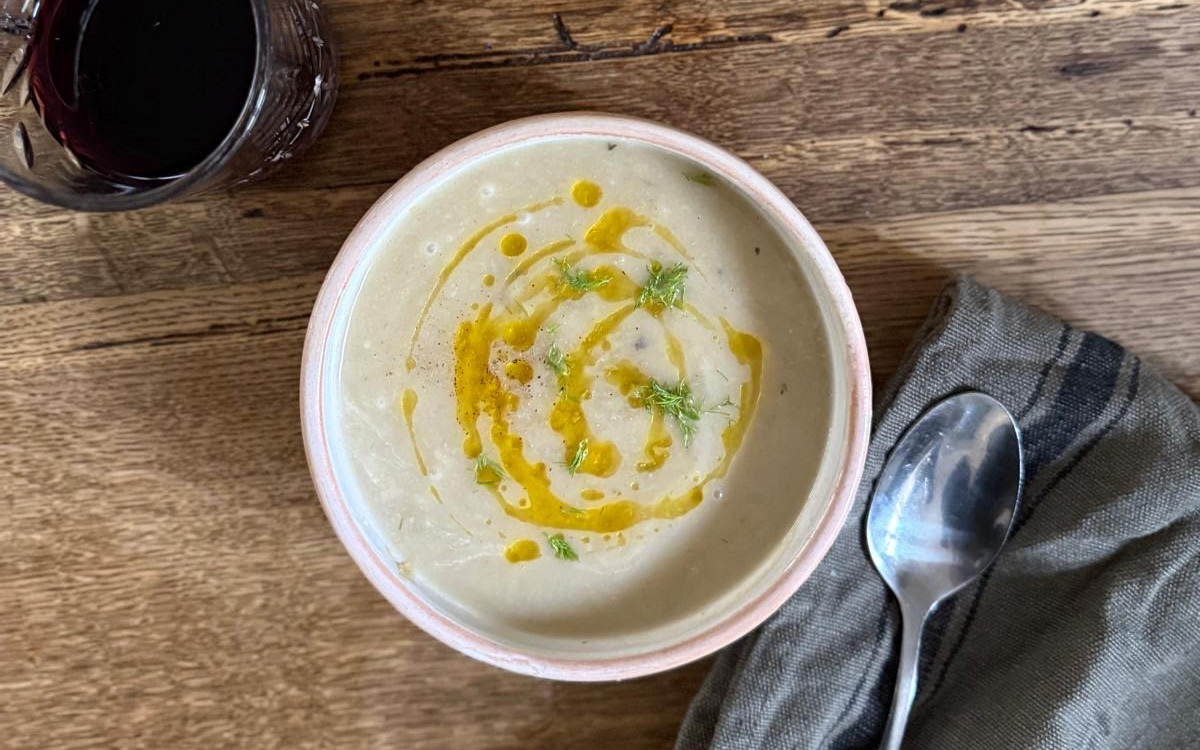 winter pear and fennel soup the cotswold guy
