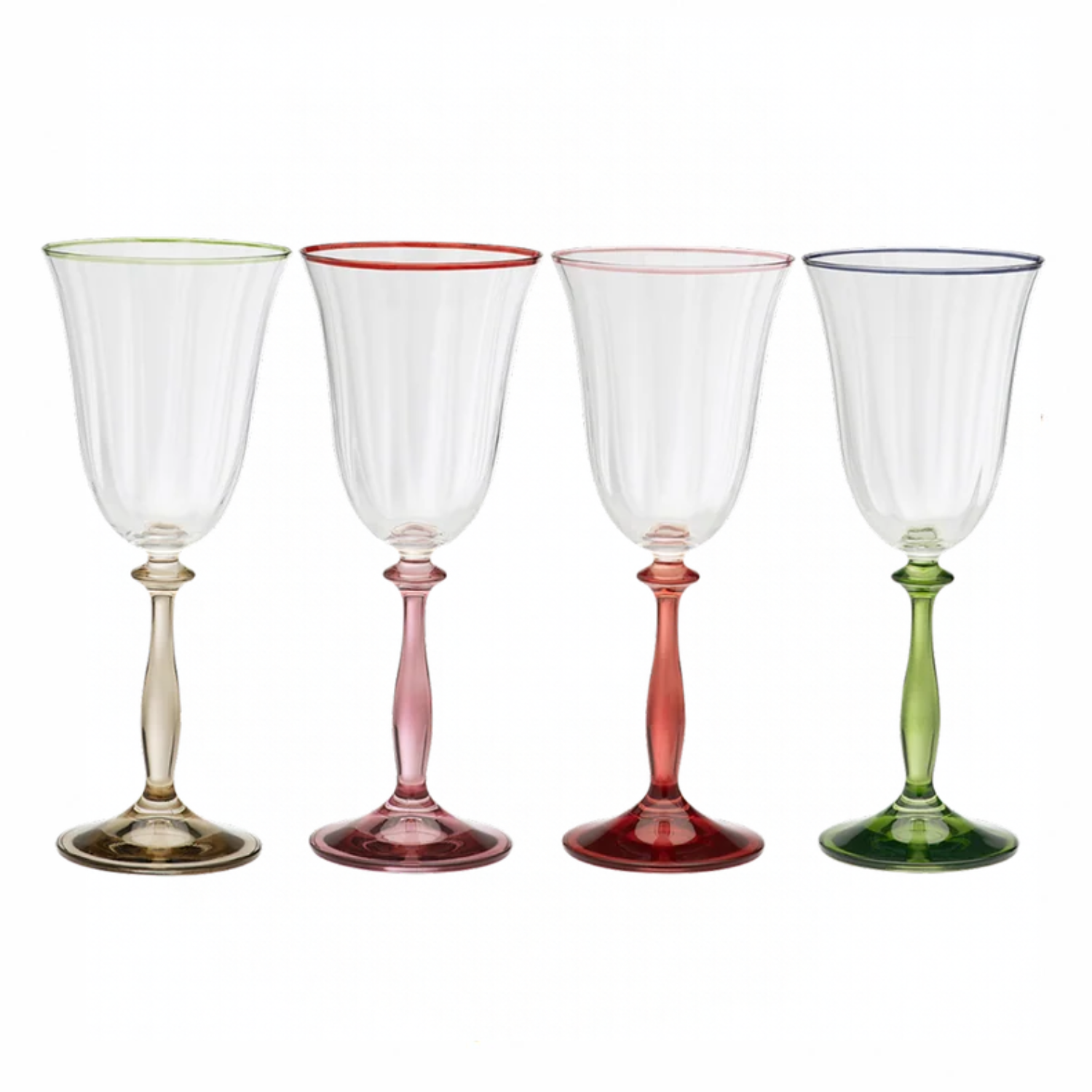 set of 4 wine glasses