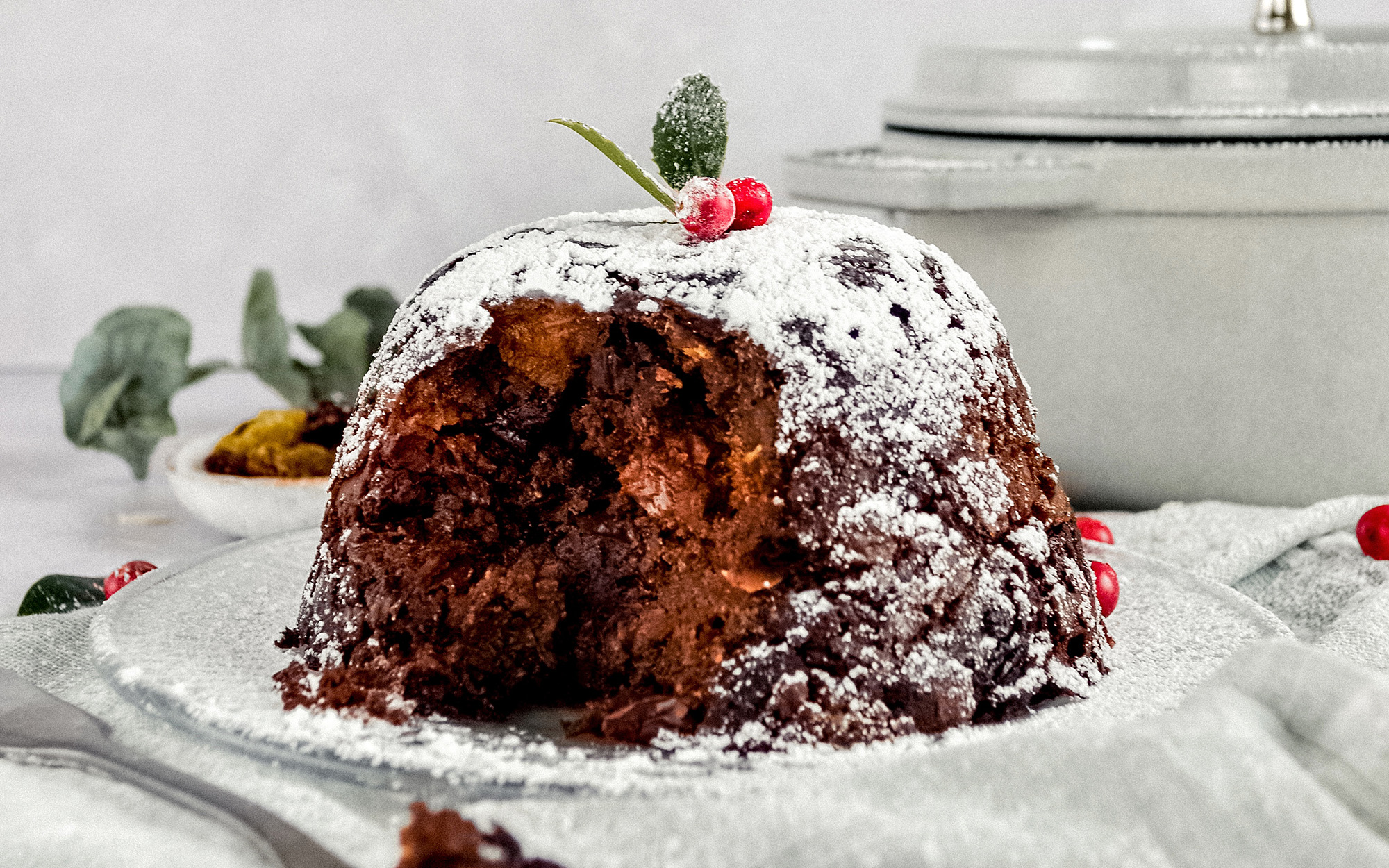 VEGAN CHRISTMAS PUDDING RECIPE