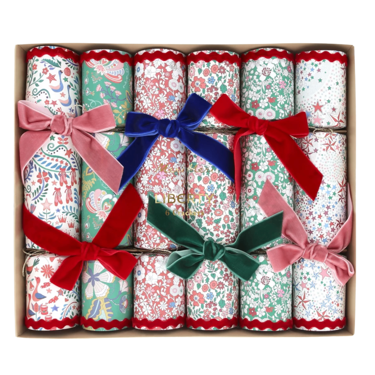 meri meri liberty christmas crackers