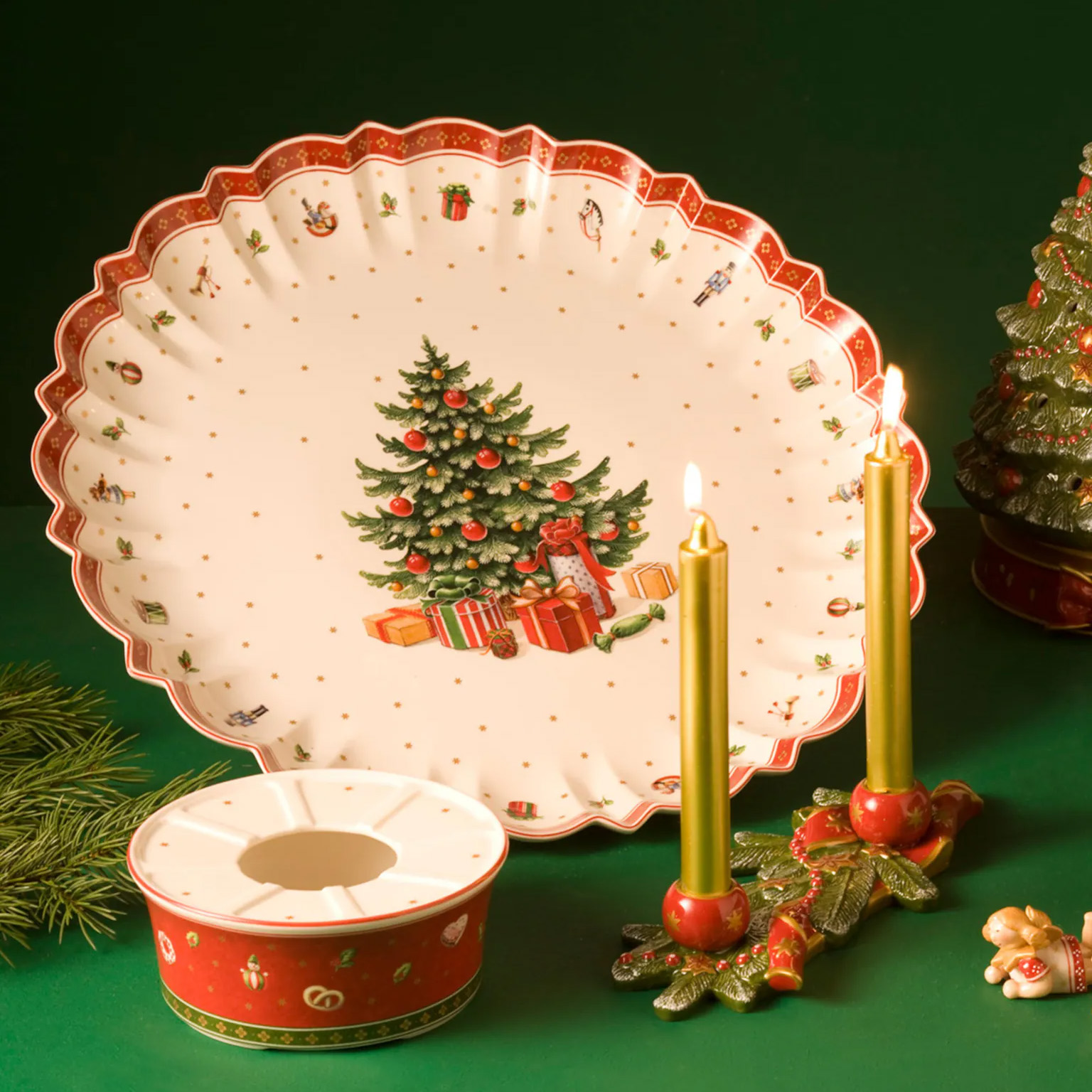 christmas plates