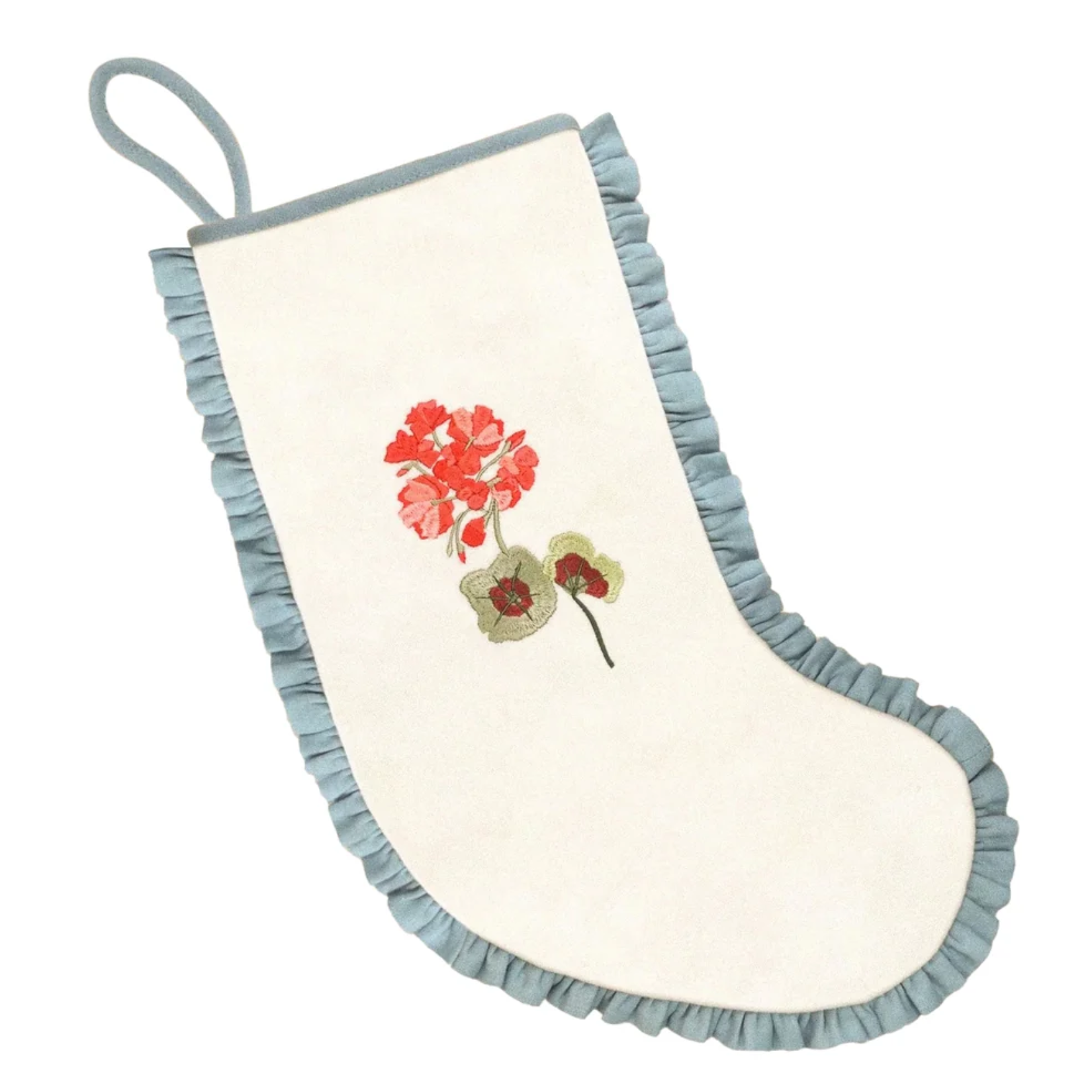 Geranium Christmas Stocking