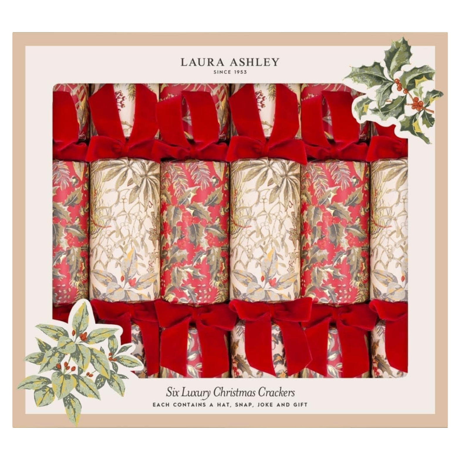 laura ashley christmas crackers