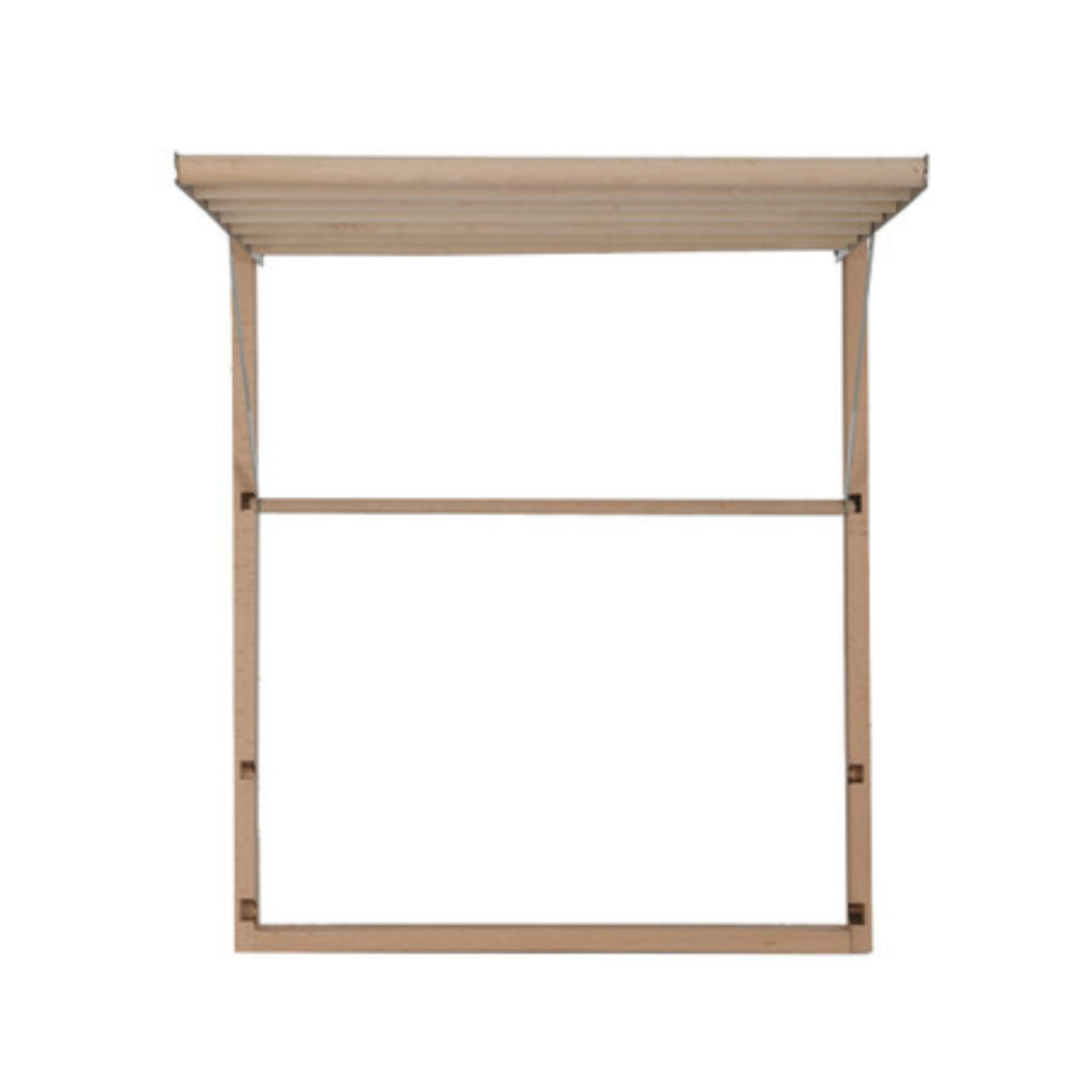 wooden wall mounted airer