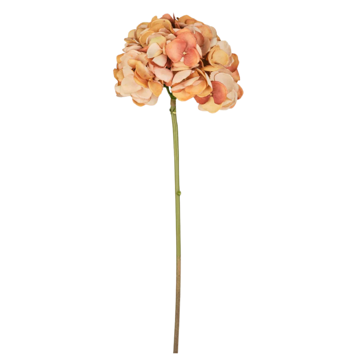 faux pale brown Hydrangea Stem
