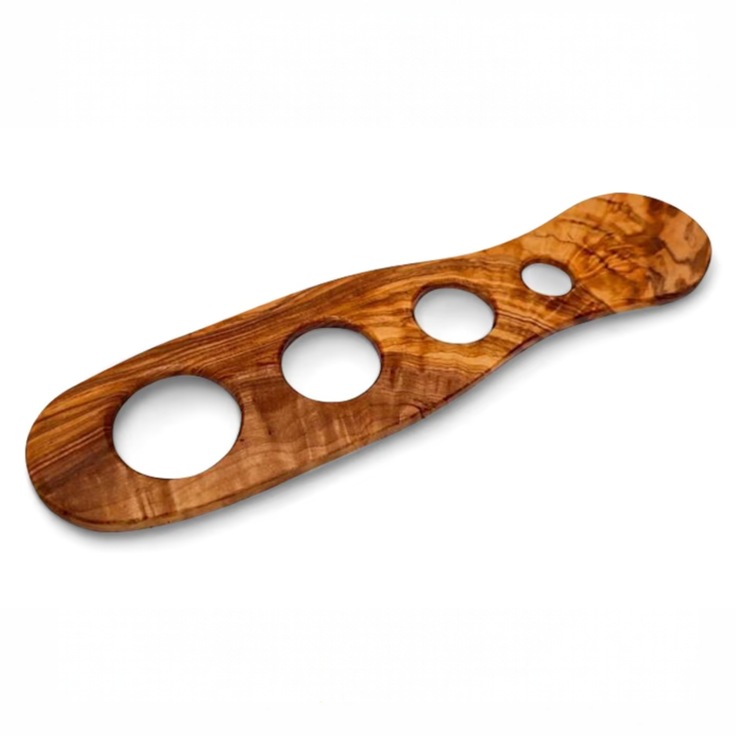 a wooden spaghetti measurer