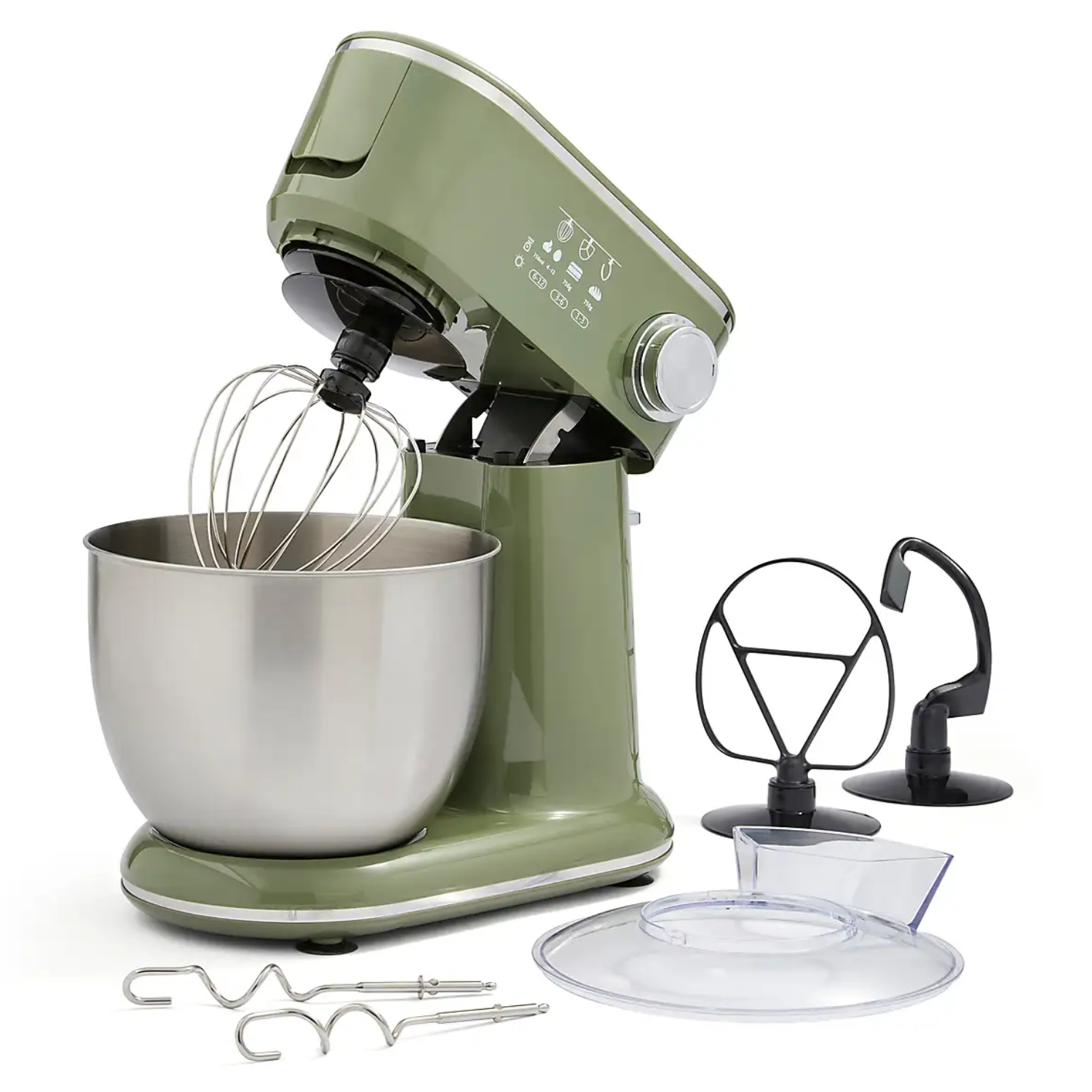 green stand mixer