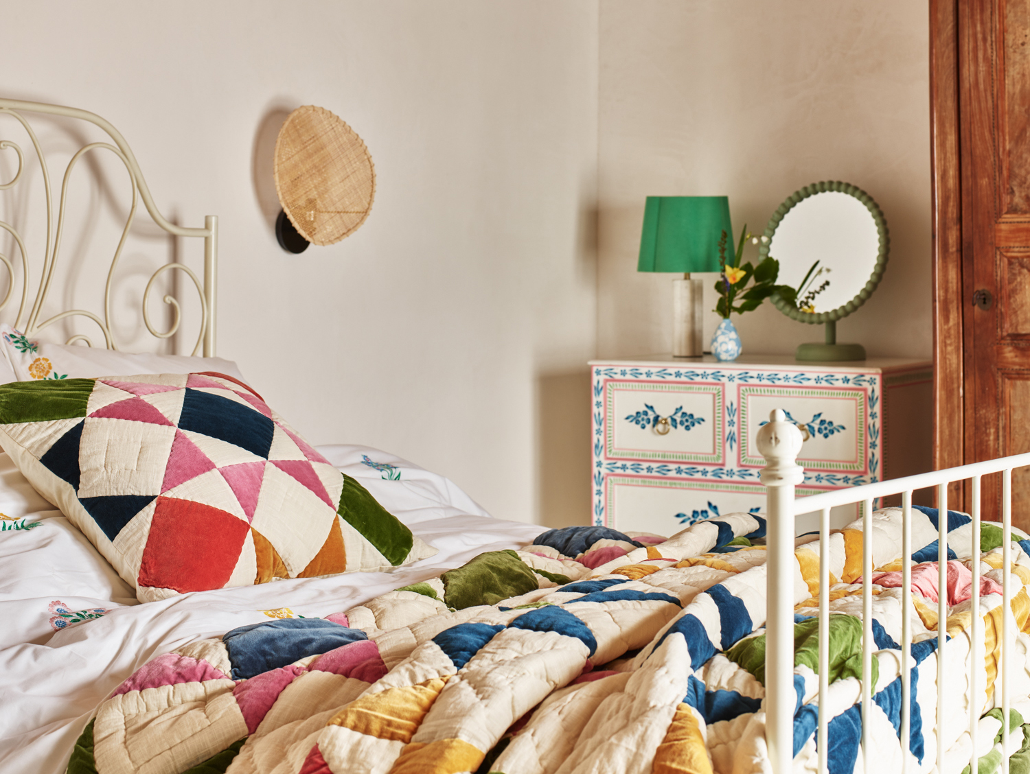 Oliver Bonas green bedroom ideas