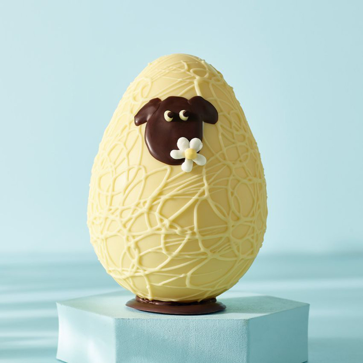 Bettys Jenny the Sheep White Chocolate Easter Egg