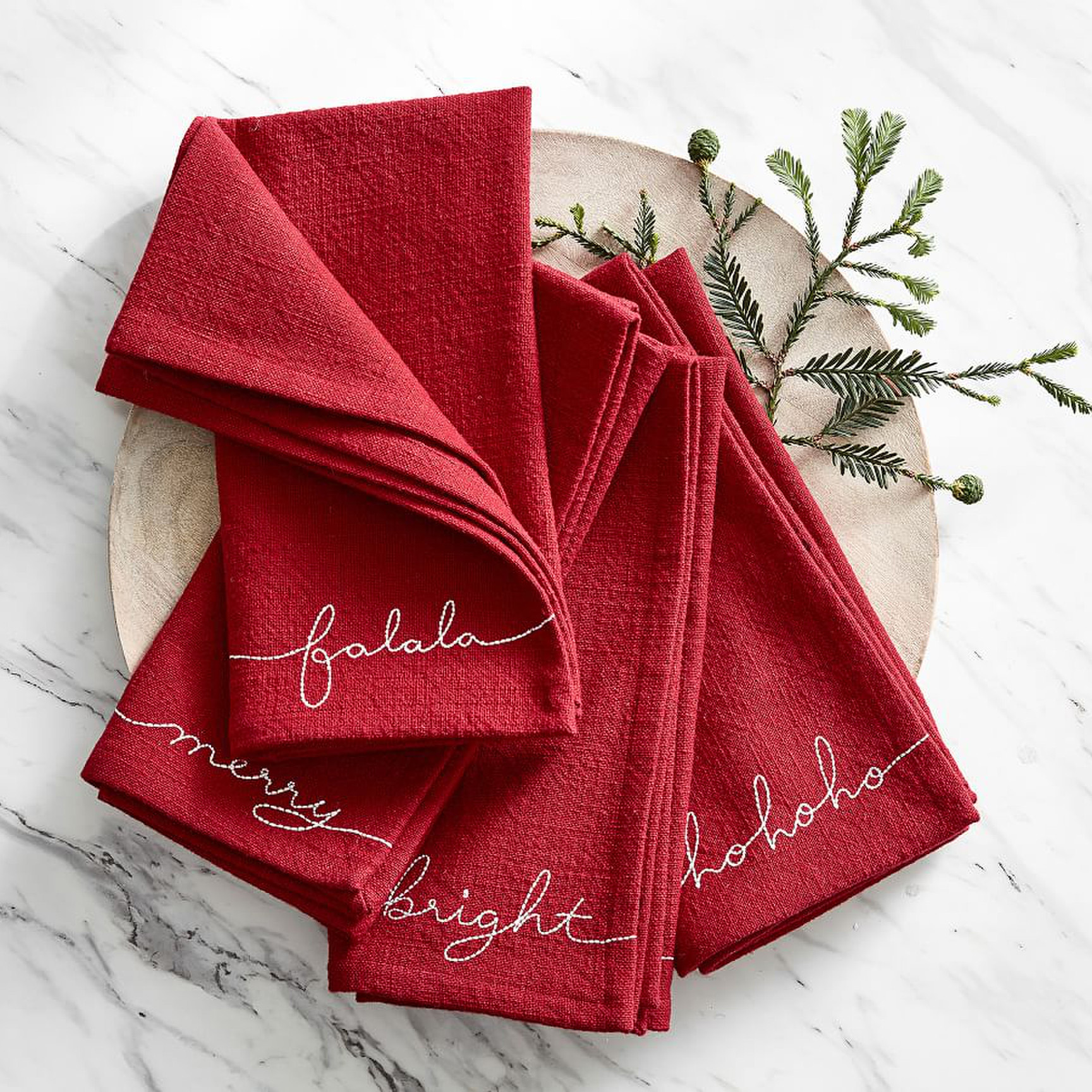 christmas tableware