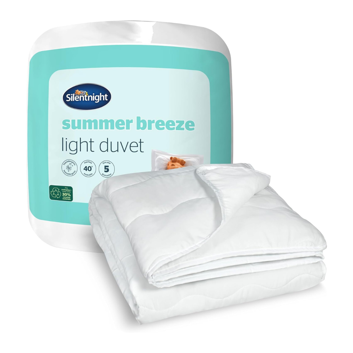 silentnight summer duvet with packaging