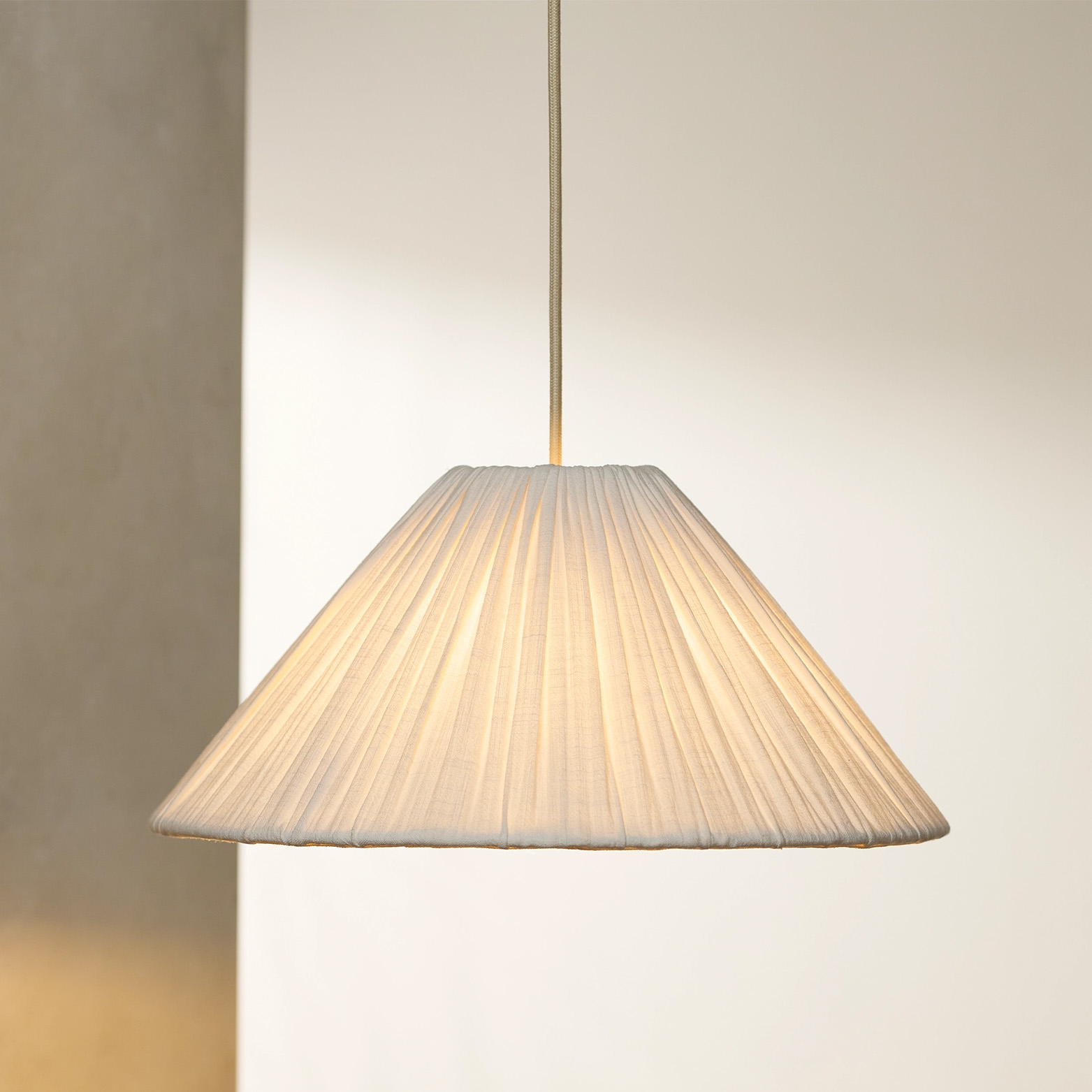 The White Company Addison Cone Ceiling Shade