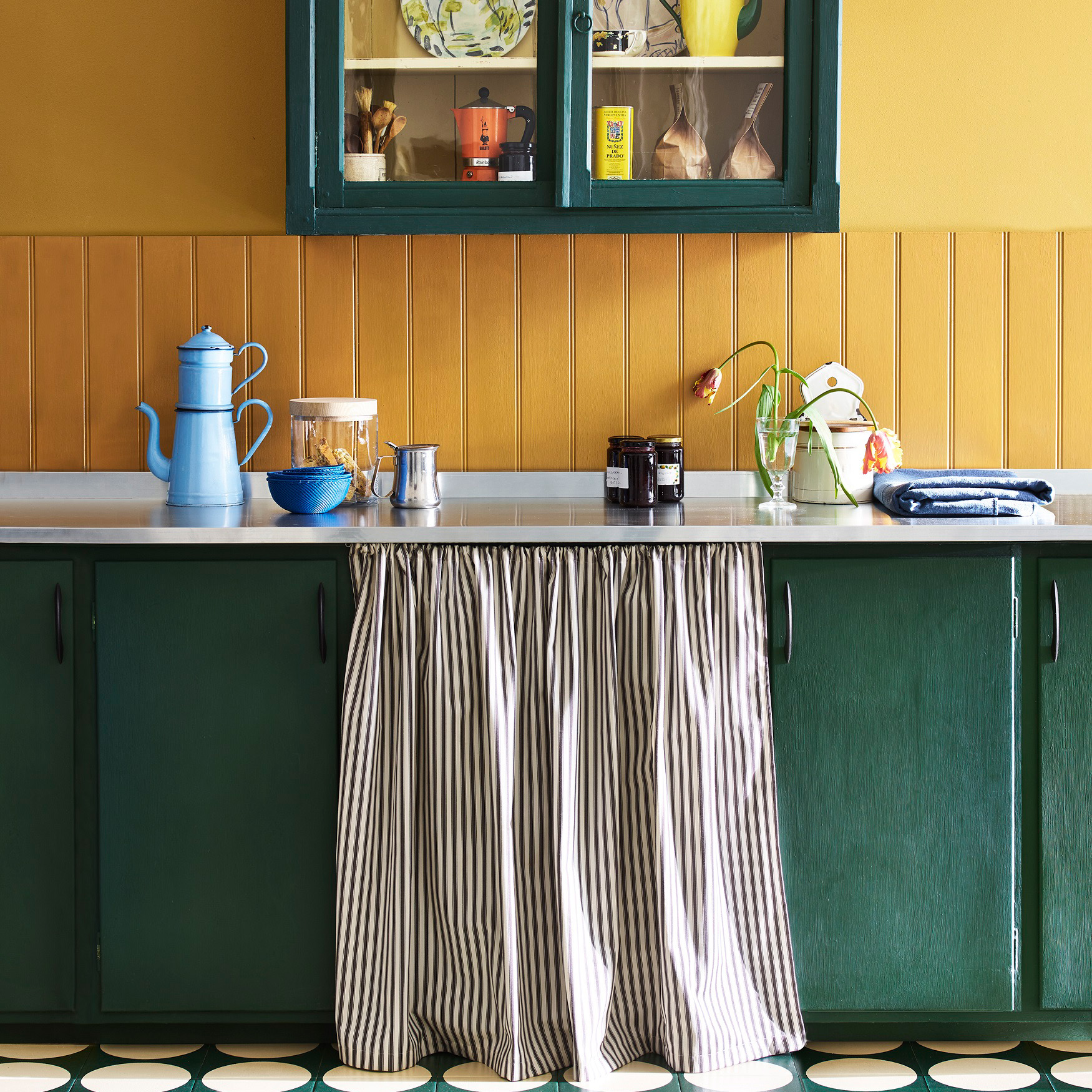Green kitchen ideas