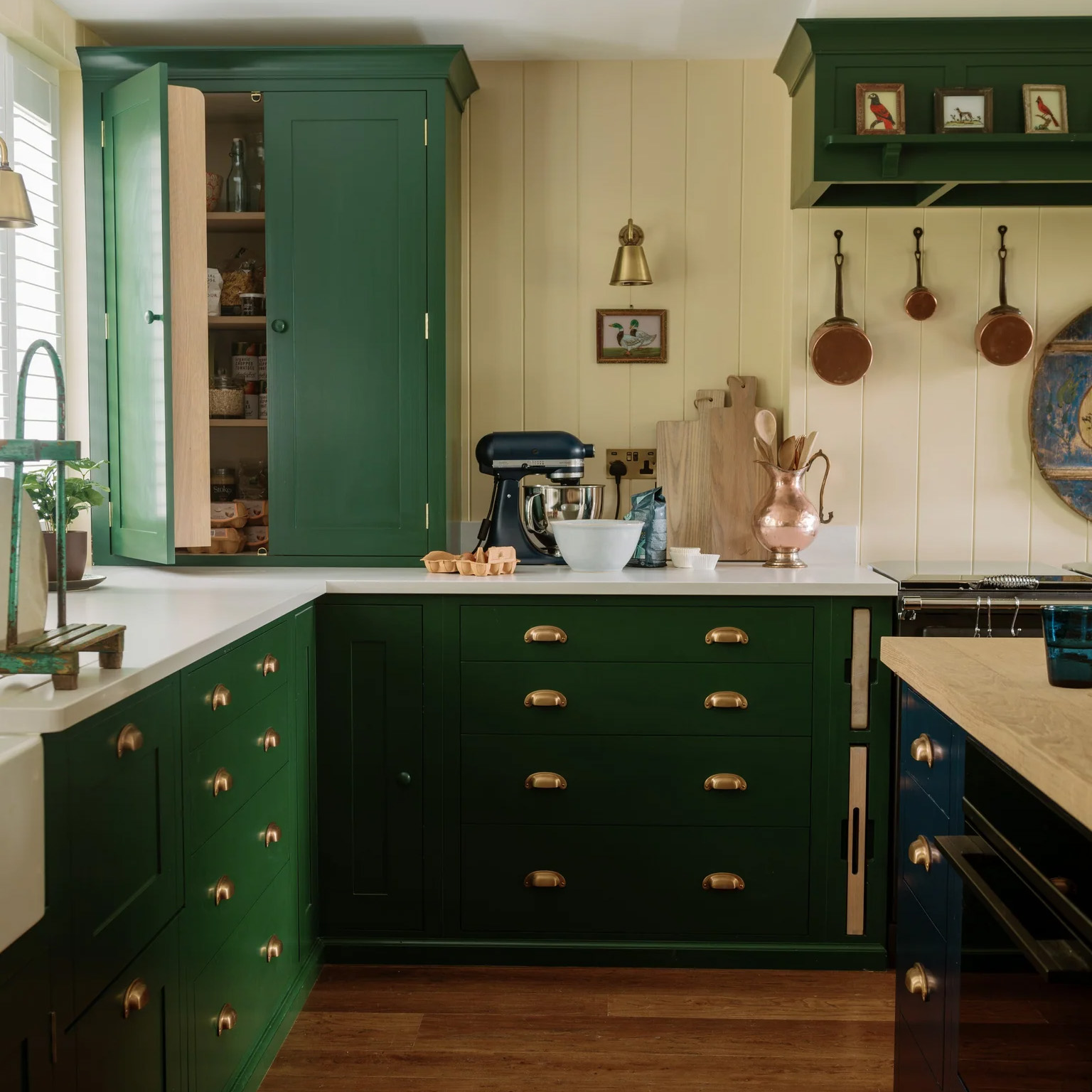 Green kitchen ideas