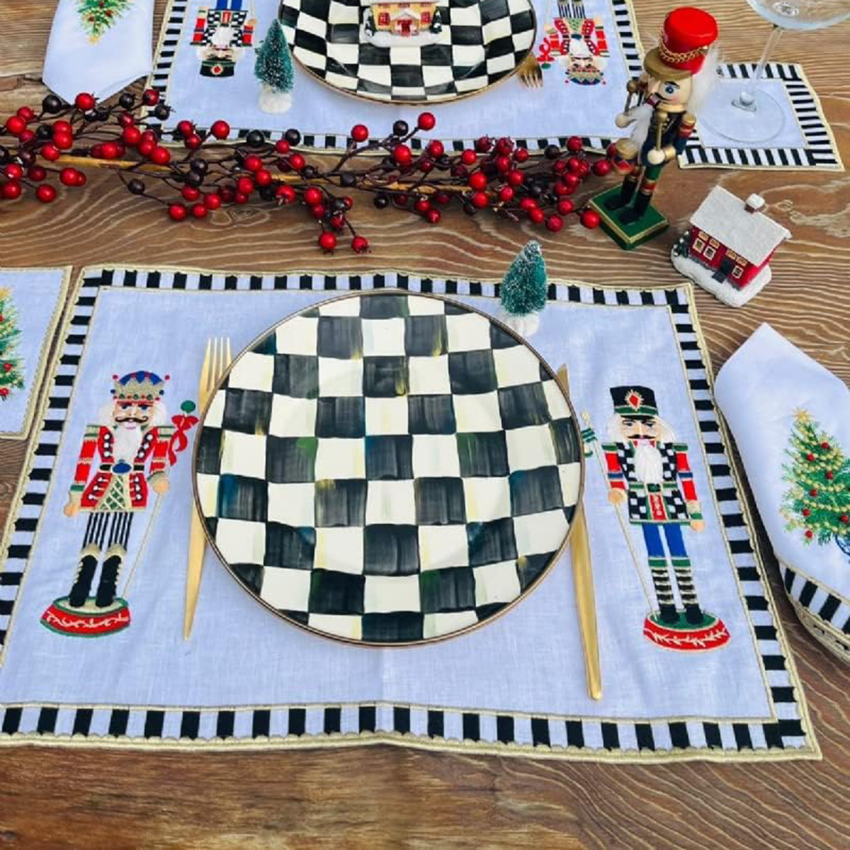 christmas tableware