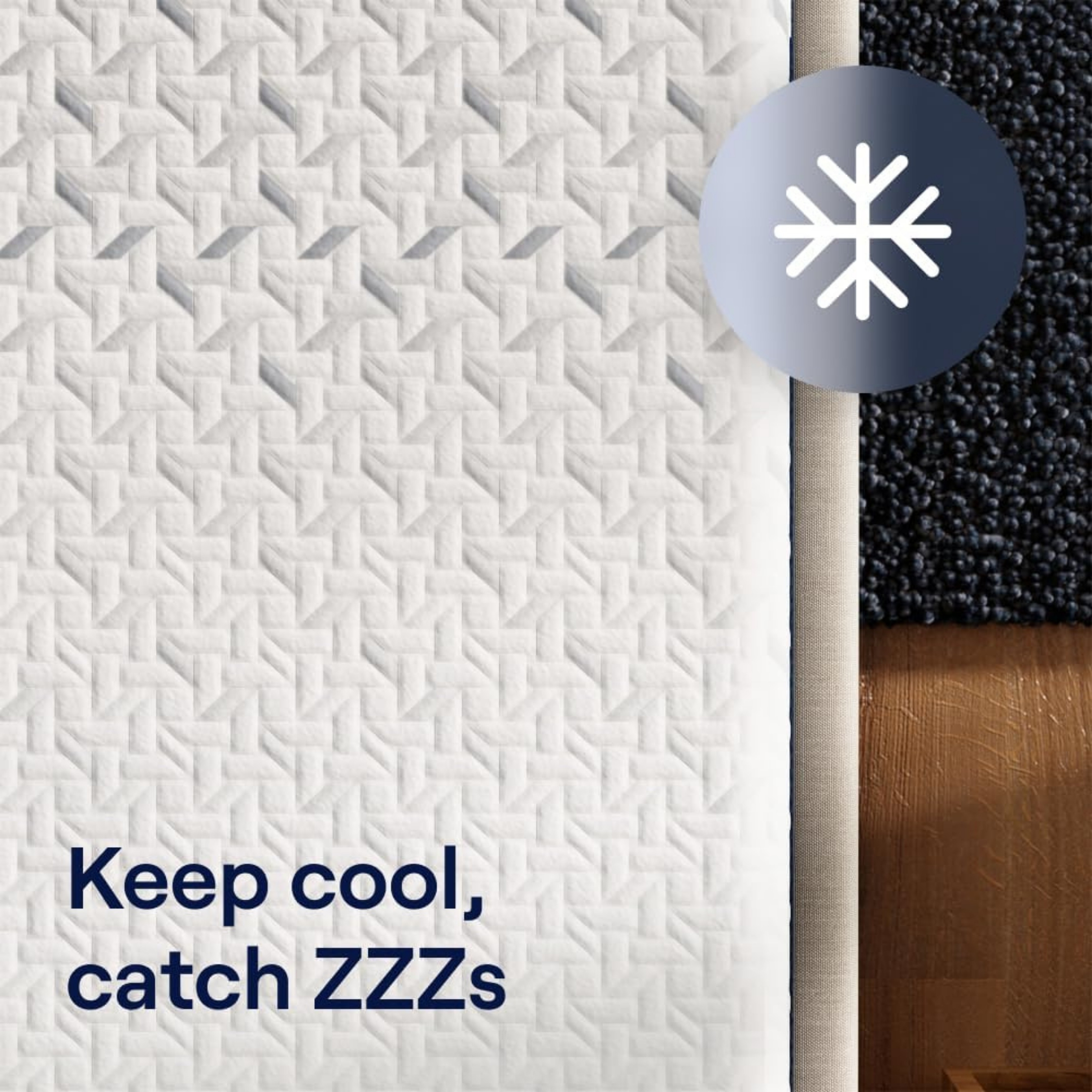 Nectar Classic 25cm Super King Mattress pictured cooling technology