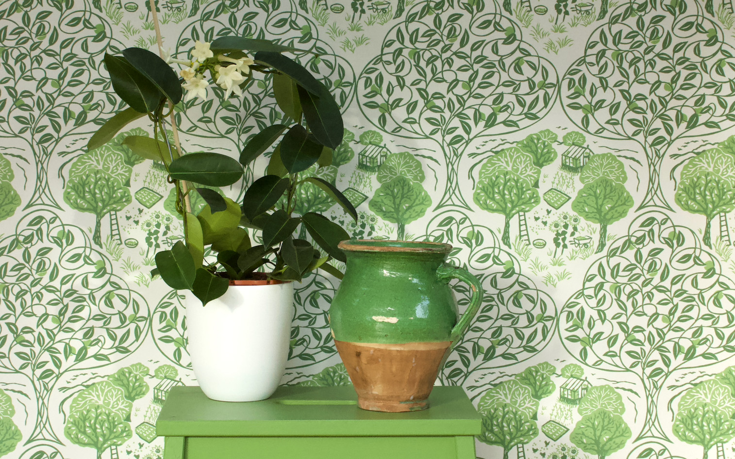 fiona howard the orchard wallpaper collection