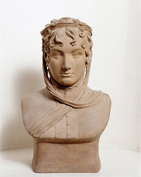 A terracotta bust of Princess Caroline at Ranger’s House