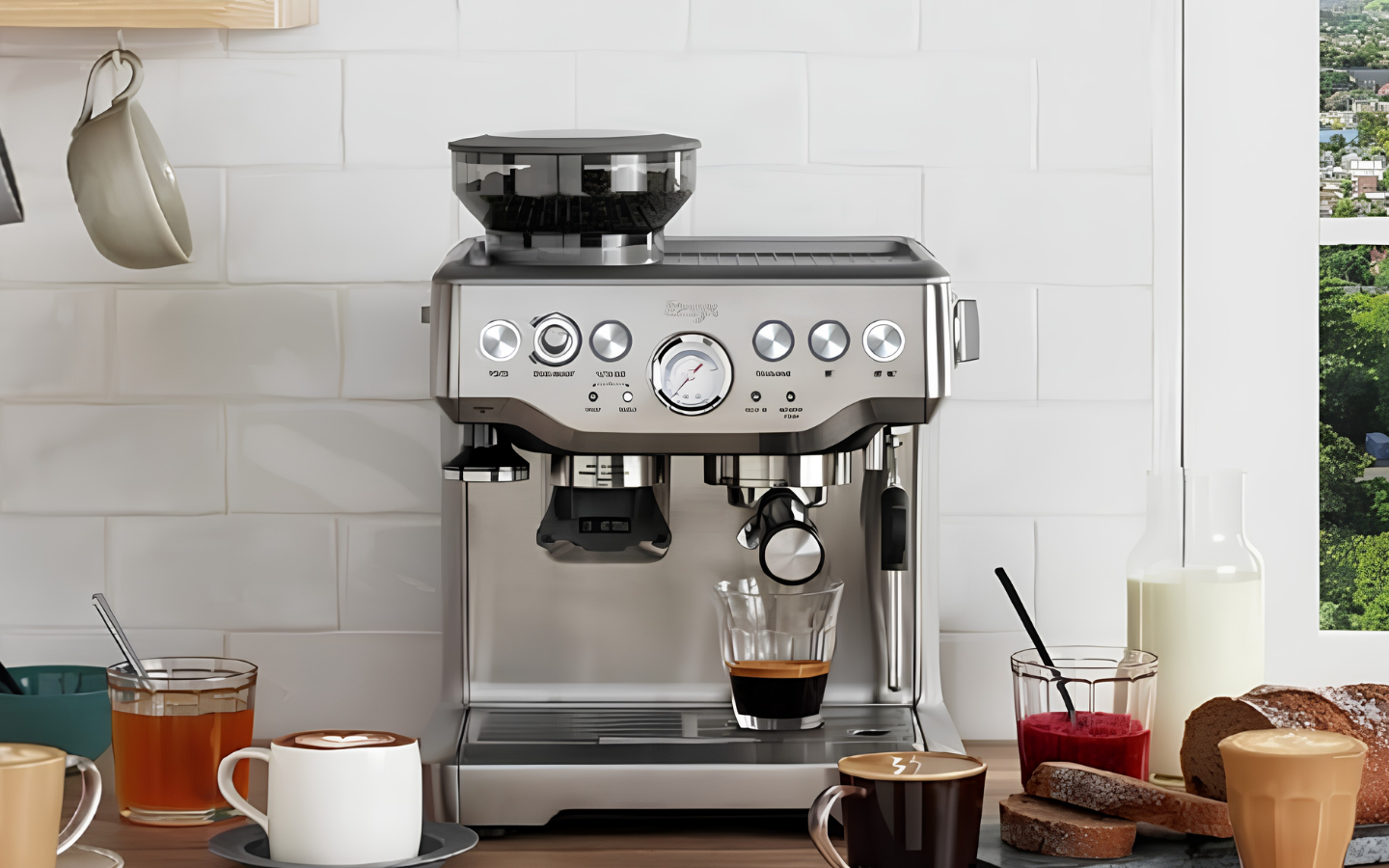 The Sage Barista Express Coffee Machine