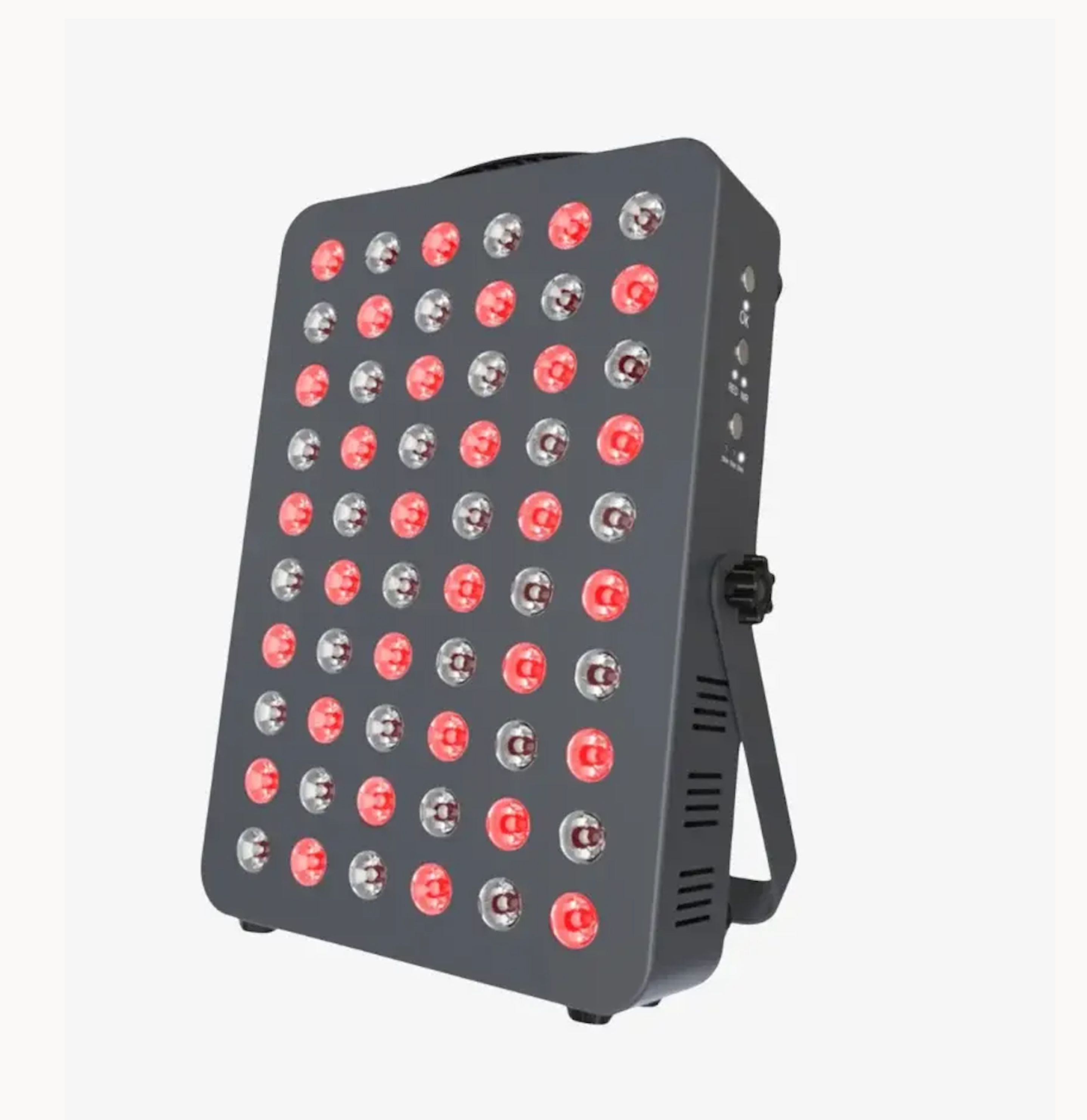 Red Light Therapy Device panel pictured for on desk and vanity on a white background