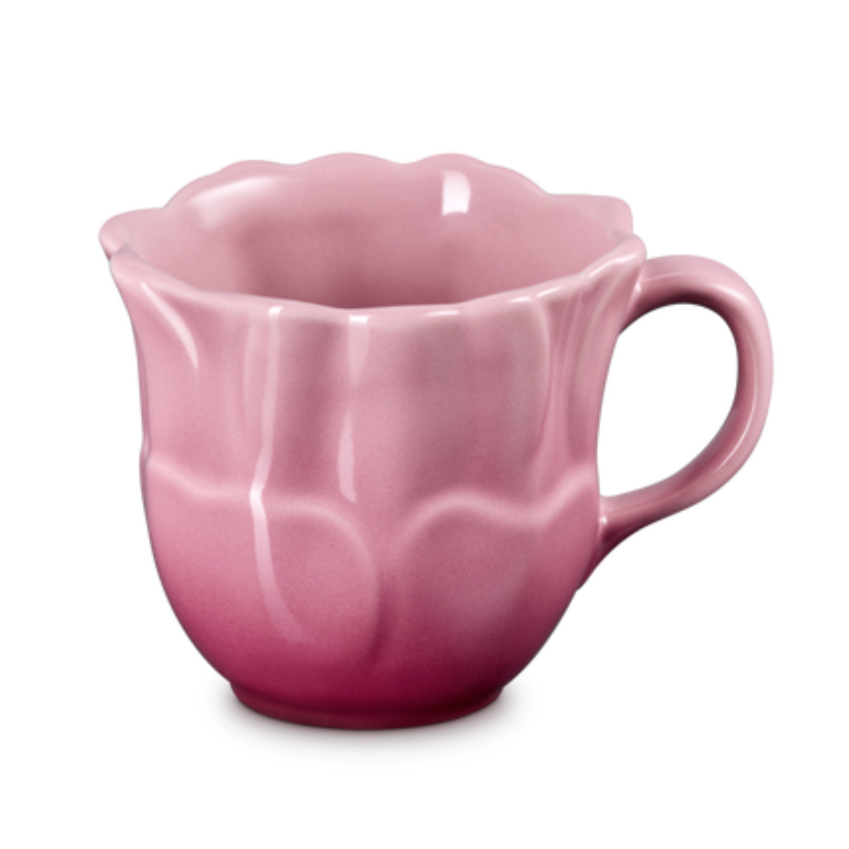 pink petal mug