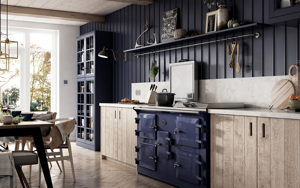 Kitchen focal point for open plan kitchens
