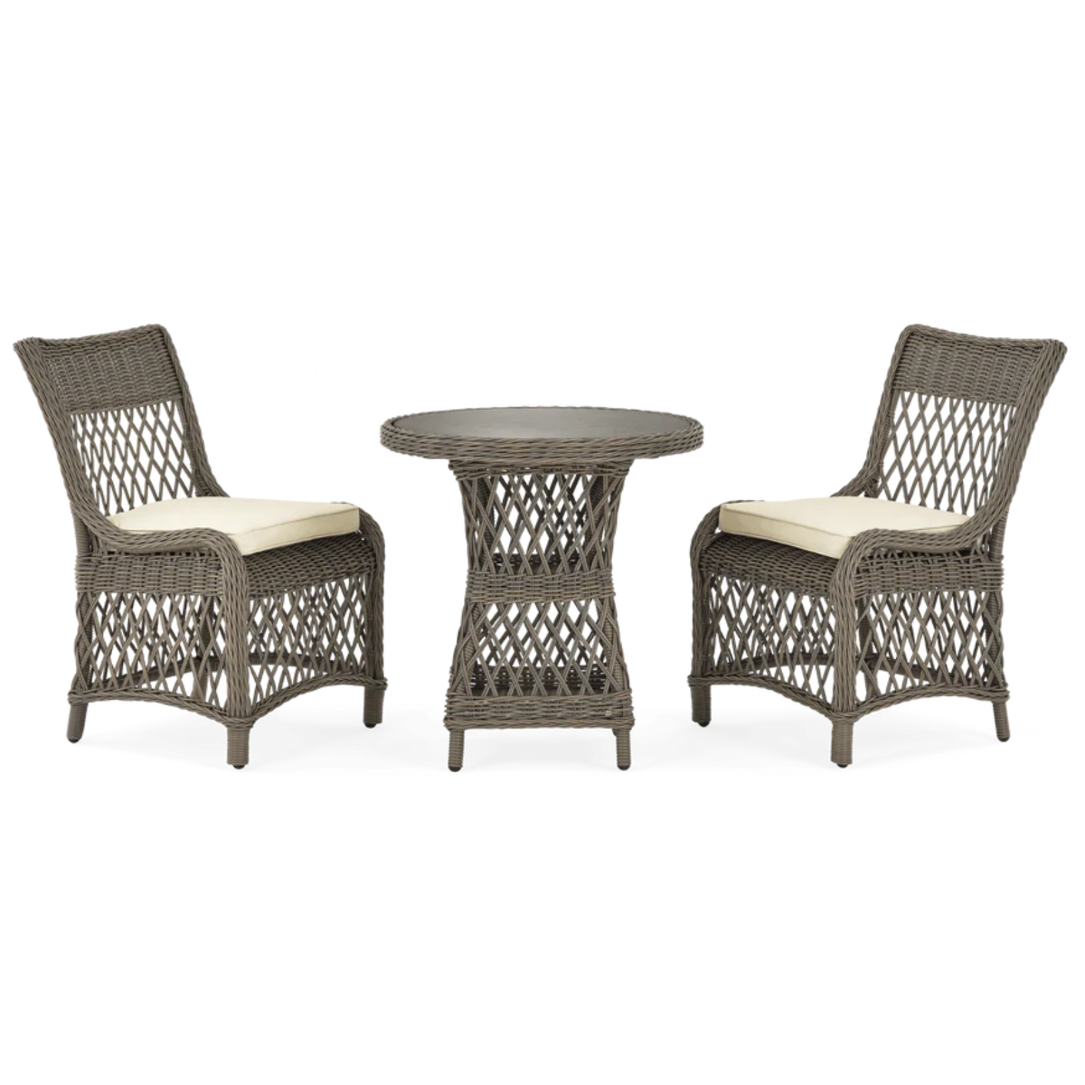 wicker bistro set