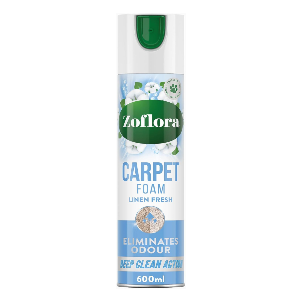 bottle of zoflora carpet freshner