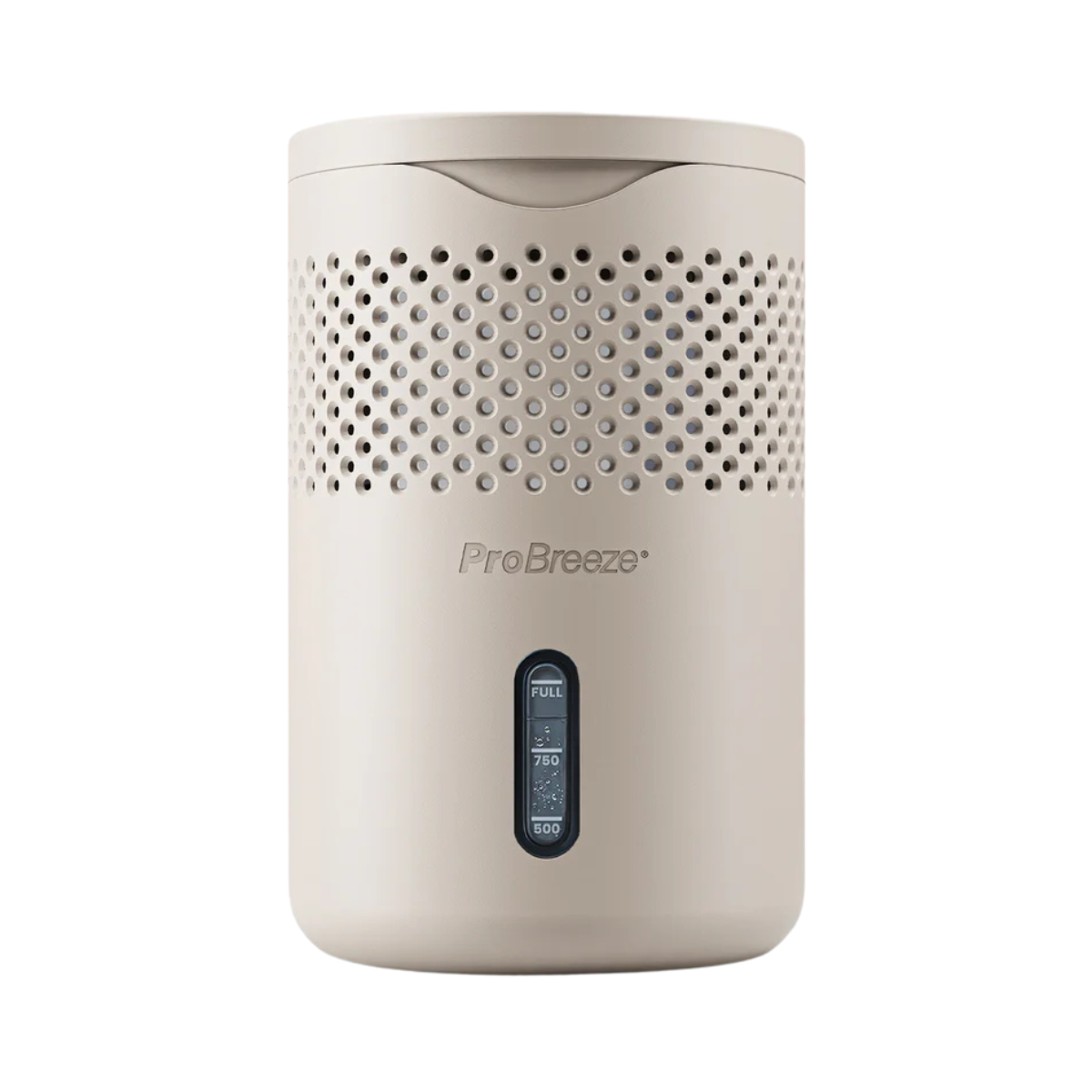 a small beige moisture absorber