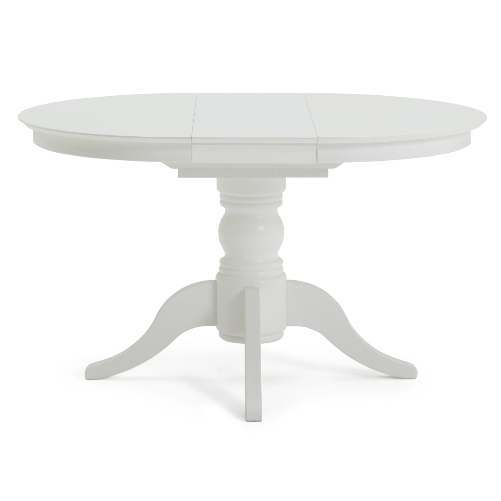 white round dining table