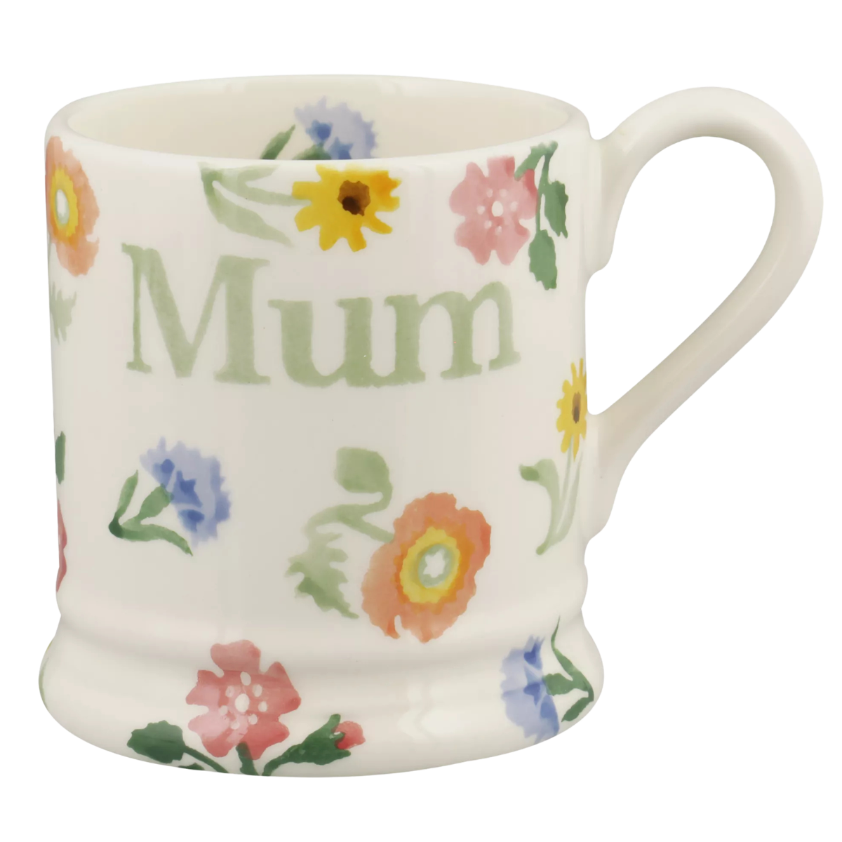 floral mum mug
